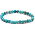 Bracelet turquoise Tibet A (boules 5 - 6mm) - La Boite à Cailloux