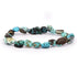 Bracelet turquoise Tibet A (grains 5 - 7mm) - La Boite à Cailloux