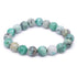Bracelet Variscite Russie AA (boules 10mm) - La Boite à Cailloux