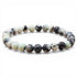 Bracelet variscite Russie AA (boules 5 - 6mm) - La Boite à Cailloux