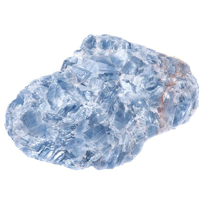 Calcite bleue Brésil A (pierre brute) - La Boite à Cailloux