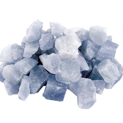 Blue calcite Brazil A (raw stone)