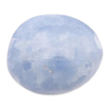 Calcite bleue Madagascar (galet XL) - La Boite à Cailloux