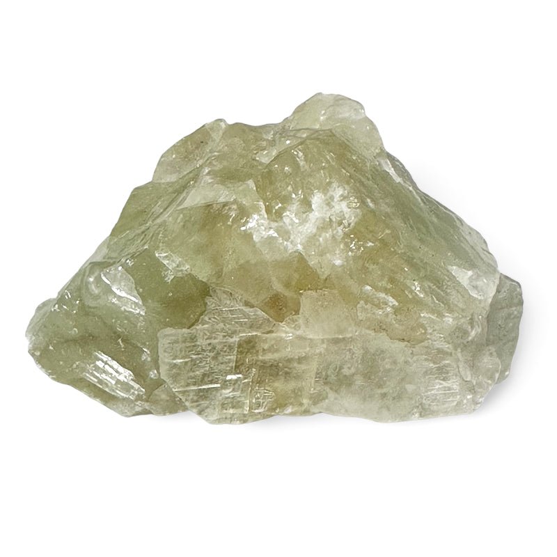 Calcite verte Mexique A (pierre brute) - La Boite à Cailloux