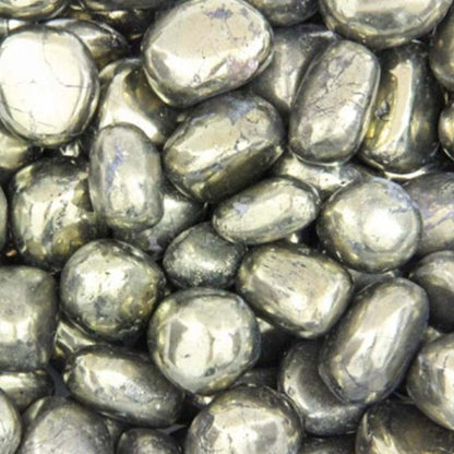 Chalcopyrite Pérou A (pierre roulée) - La Boite à Cailloux