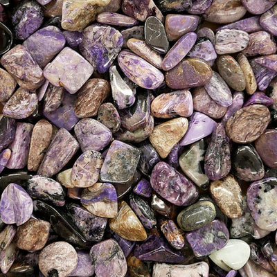 Charoite Russie A (pierre roulée)