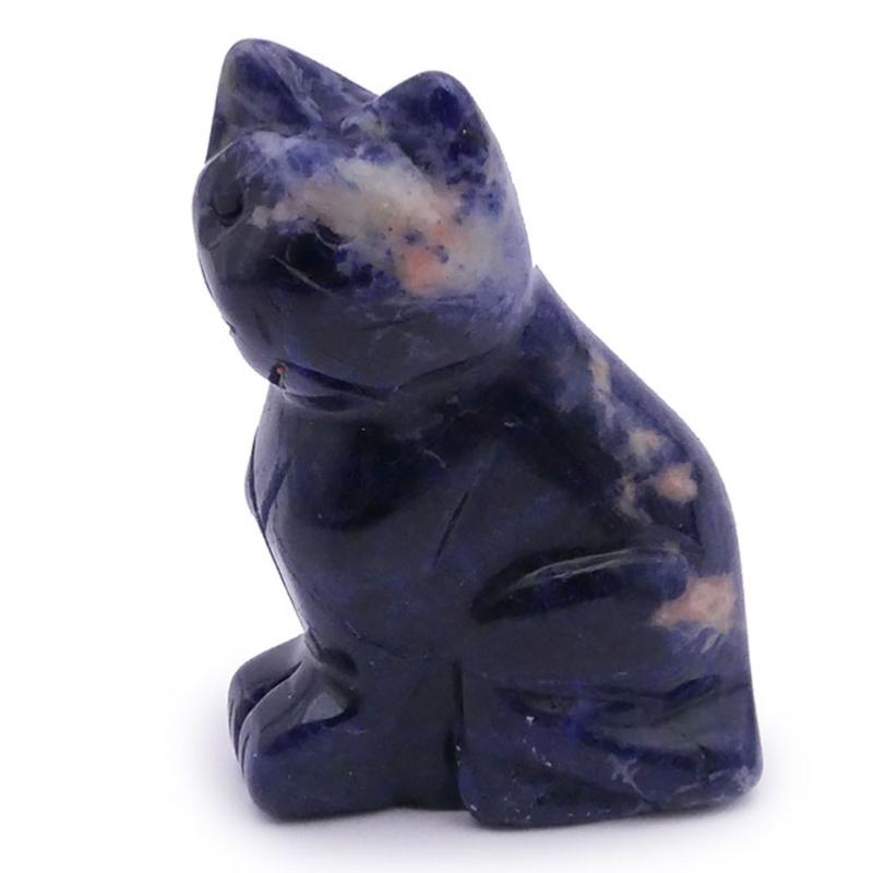 Chat sodalite Brésil A 50mm - La Boite à Cailloux