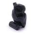 Chouette obsidienne noire Mexique A 50mm - La Boite à Cailloux