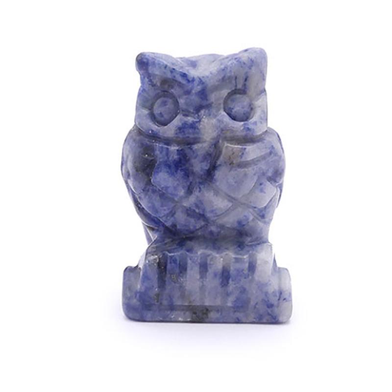 Chouette sodalite Brésil A 50mm - La Boite à Cailloux