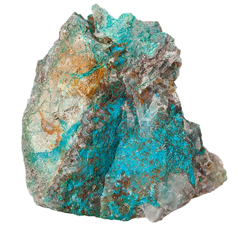 Chrysocolle Pérou A (pierre brute) - La Boite à Cailloux