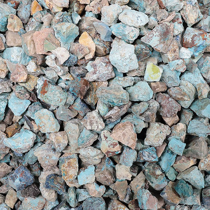 Chrysocolle Pérou A (pierre brute) - La Boite à Cailloux