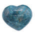 Coeur apatite bleue Madagascar AA 70 - 80mm - La Boite à Cailloux