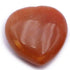 Coeur aventurine orange/rouge Brésil A 40mm - La Boite à Cailloux