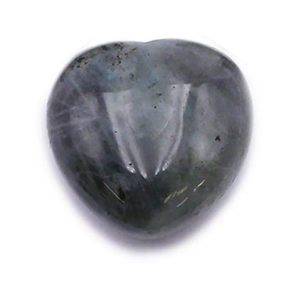 Coeur labradorite Madagascar AB 40mm - La Boite à Cailloux