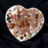 Coeur Orgonite tourmaline multicolore 30mm - La Boite à Cailloux