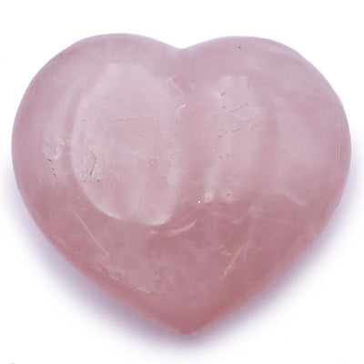 Coeur Quartz rose Madagascar A+ 70-80mm