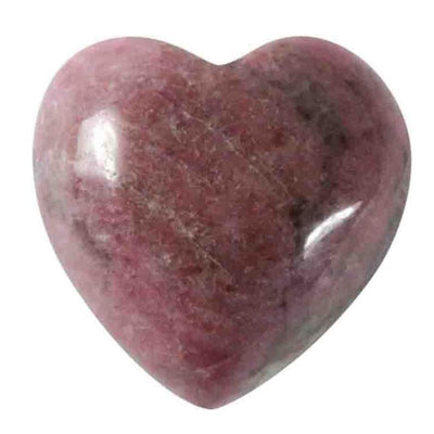 Corazón de rodonita de Madagascar A 15mm