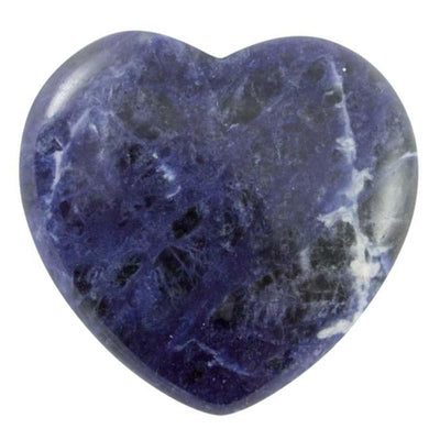 Sodalite heart Brazil A 30mm