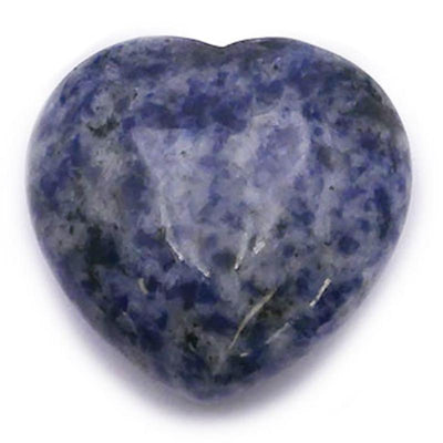 Sodalite heart Brazil A 40mm