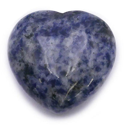 Coeur sodalite Brésil A 40mm - La Boite à Cailloux