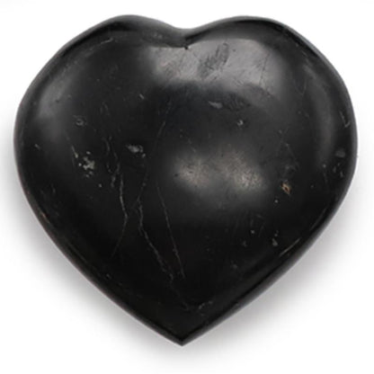 Coeur tourmaline noire Madagascar A 60 - 70mm - La Boite à Cailloux