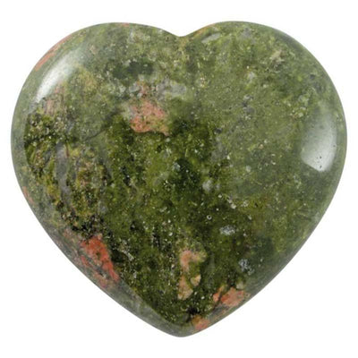 Corazón de unakita Sudáfrica A 15mm