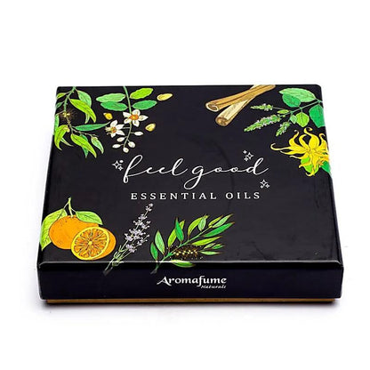 Coffret 8 Huiles essentielles Aromafume "Feel Good" - La Boite à Cailloux