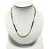 Collier 7 chakras Brésil AA (perles facettées 3 - 4mm) - 45cm - La Boite à Cailloux