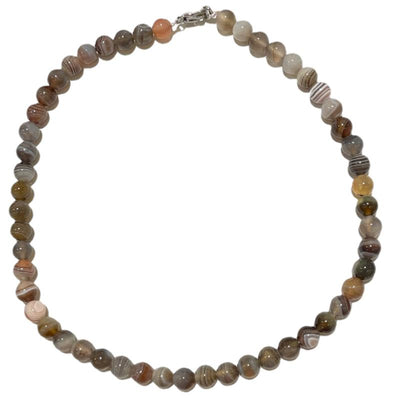 Collar ágata Botsuana A+ - 45cm