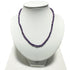Collier améthyste Brésil AA (perles facettées 3 - 4mm) - 45cm - La Boite à Cailloux