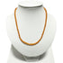Collier cornaline Brésil AA (perles facettées) - 45 - 50cm - La Boite à Cailloux