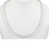 Collier cristal de roche Brésil A (boules 8mm) - 45cm - La Boite à Cailloux