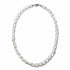 Collier cristal de roche Brésil AA (pierres plates 10mm) - La Boite à Cailloux
