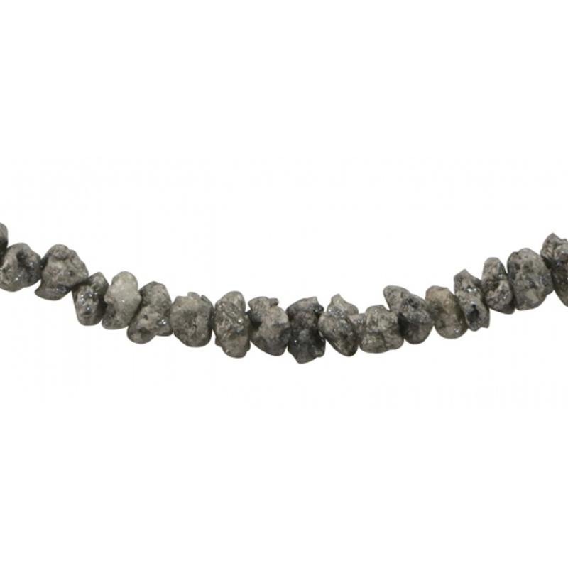 Collier diamant noir Australie AA (perles 2 - 3mm) - 45cm - La Boite à Cailloux