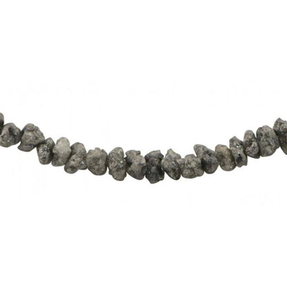 Collier diamant noir Australie AA (perles 2 - 3mm) - 45cm - La Boite à Cailloux