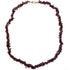 Collier grenat rouge almandin Inde A (perles baroques) - 45cm - La Boite à Cailloux