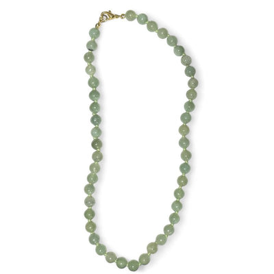 Collar de jade chino A (bolas de 7-8 mm) - 45 cm