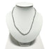 Collier labradorite Madagascar AA (perles facettées 3 - 4mm) - 45cm - La Boite à Cailloux