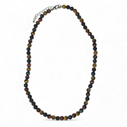 Collier multi - oeil Afrique du Sud AA - 45 - 50cm - La Boite à Cailloux