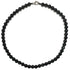 Collier obsidienne oeil céleste Mexique A - 45cm - La Boite à Cailloux