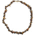 Collier oeil de tigre Afrique du Sud A (perles baroques) - 45cm - La Boite à Cailloux