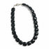 Collier en onyx du Brésil AA avec perles carrées facettées de 14 mm