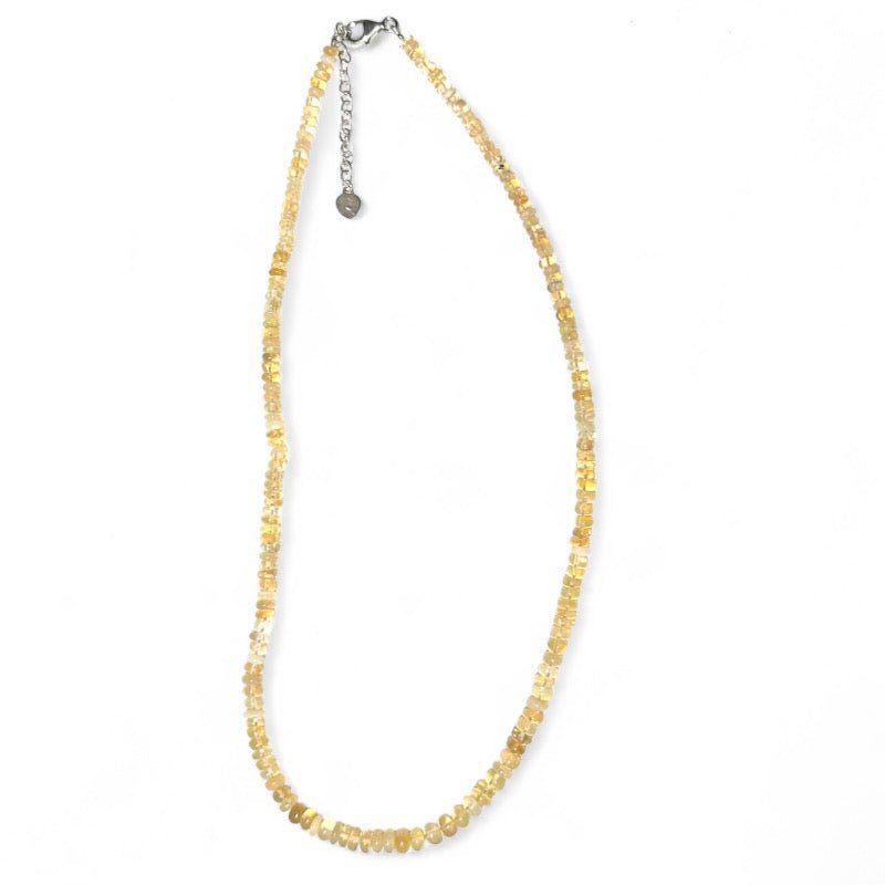 Collier opale Welo Ethiopie AA argent 925 - 45 - 50cm - La Boite à Cailloux