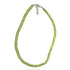 Collier péridot Inde AAA argent 925 - 43-48cm - La Boite à Cailloux
