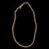 Collier pierre de soleil perles facettées Inde AA 45 - 50cm - La Boite à Cailloux