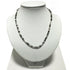 Collier quartz inclusion de tourmaline Brésil AA (perles facettées 3 - 4mm) - 45cm - La Boite à Cailloux