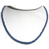 Collier saphir bleu Madagascar AA (perles facettées) - 46cm - La Boite à Cailloux