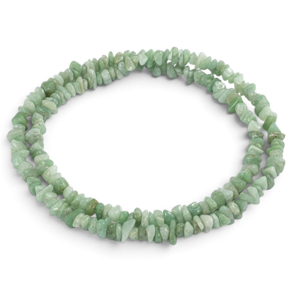 Collier sautoir amazonite Brésil A (perles baroques) - 90cm - La Boite à Cailloux
