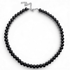 Collier shungite Russie A (boules 7 - 8mm) - 45cm - 50cm - La Boite à Cailloux