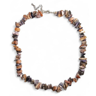 Collar de aventurina verde Brasil A (perlas barrocas) - 45cm